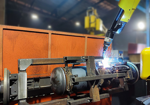 Robotic Welding Compressor Tank