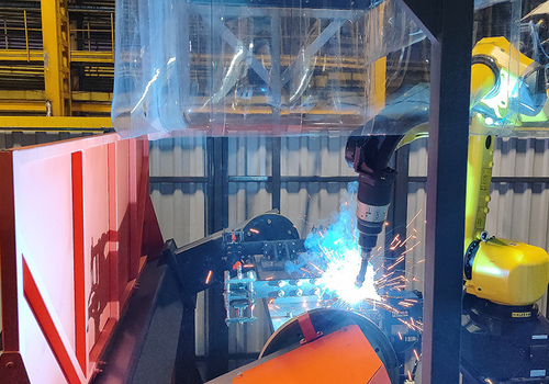 Robotic Agro Fork Welding