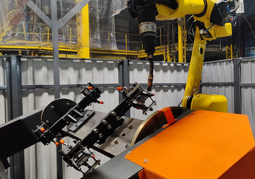 Robotic Agro Fork Welding