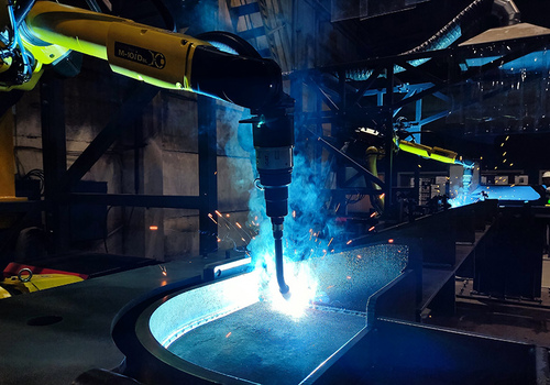 Robotic Welding Civil Infrastructure Projects