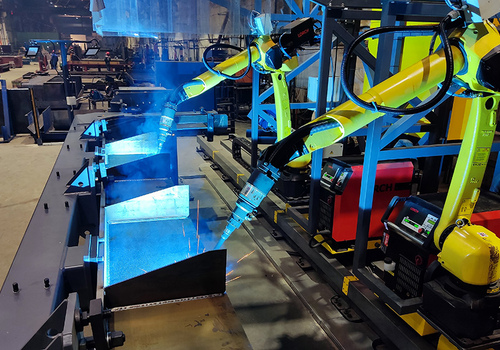 Robotic Welding Civil Infrastructure Projects