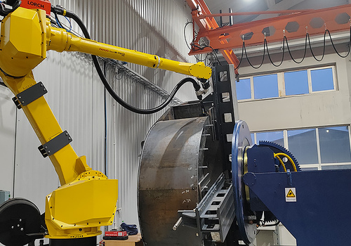 Robotic Welding Industrial Ventilation and Blower