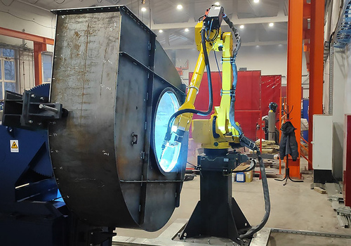 Robotic Welding Industrial Ventilation and Blower