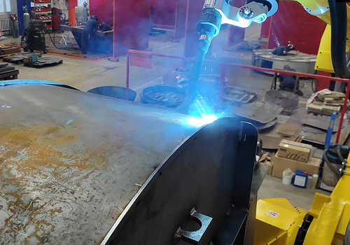 Robotic Welding Industrial Ventilation and Blower