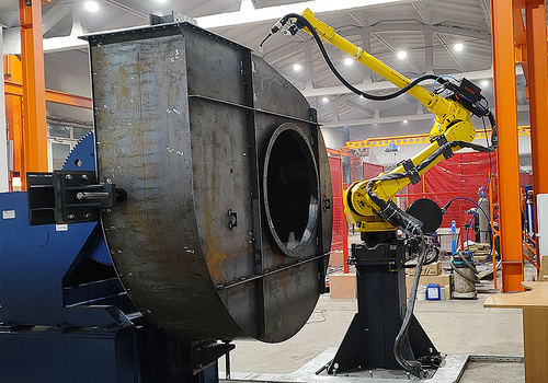 Robotic Welding Industrial Ventilation and Blower