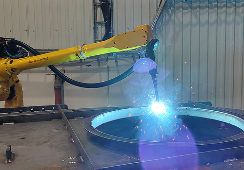 Robotic Welding Industrial Ventilation and Blower