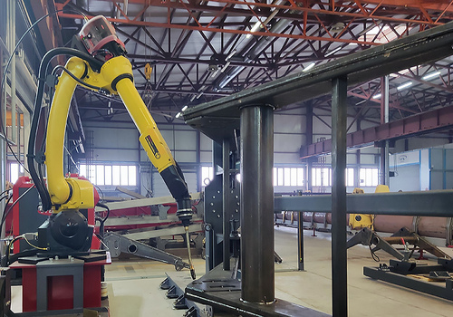 Robotic Welding of Excavator Boom