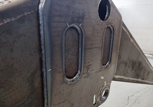 Robotic Welding of Excavator Boom