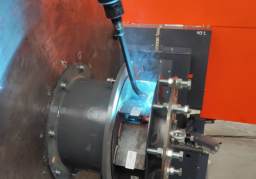 Robotic Welding of Fan and Turbine Parts