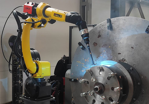 Robotic Welding of Fan and Turbine Parts