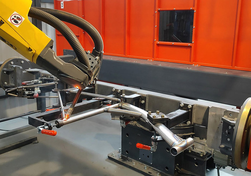 Robotic Bicycle Frame Welding