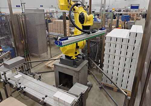 Robotic Unloading and Palletizing