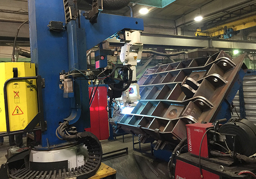Robotic Welding Mining Equipment