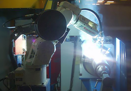 Robotic Welding Hydraulic Cylinders