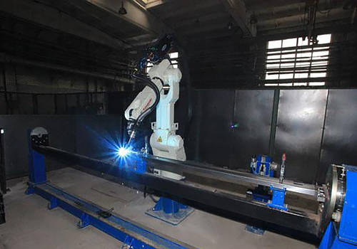 Robotic Welding Steel Crossbars
