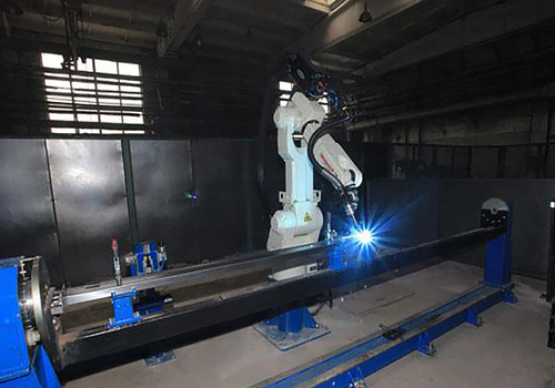Robotic Welding Steel Crossbars