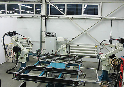 Robotic Welding Metal Door Frames